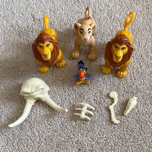 Lion King Pride Rock Playset Characters